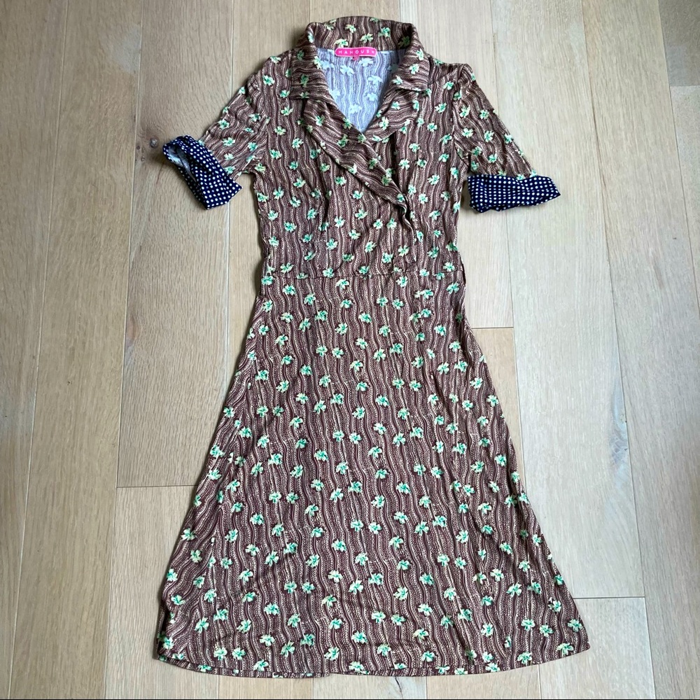 MANOUSH silk vintage dress XS